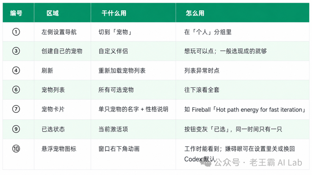 宠物设置